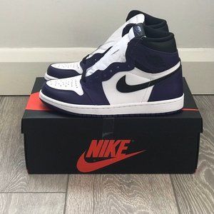 Nike Air Jordan 1 High Court Purple White